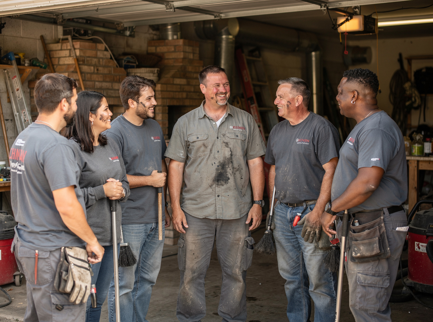 The FlueStack Masters team at work in Richardson